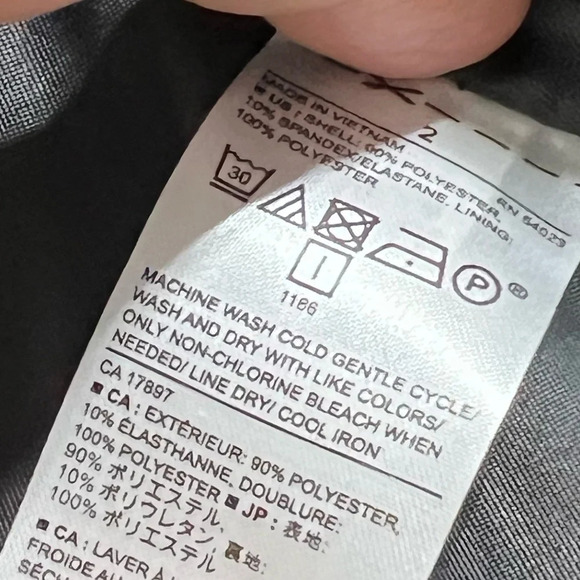 Banana Republic Velvet Black Blazer One Button Oversized Lined NWT - Picture 4 of 4